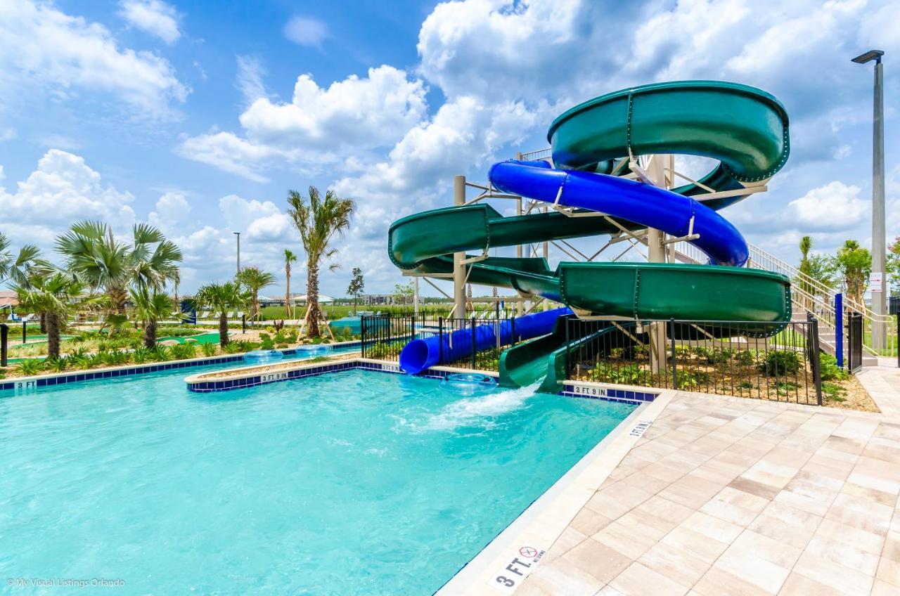 Modern Townhome Wprivate Pool Free Water Park Kissimmee Luaran gambar