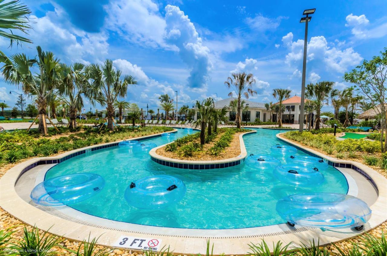 Modern Townhome Wprivate Pool Free Water Park Kissimmee Luaran gambar