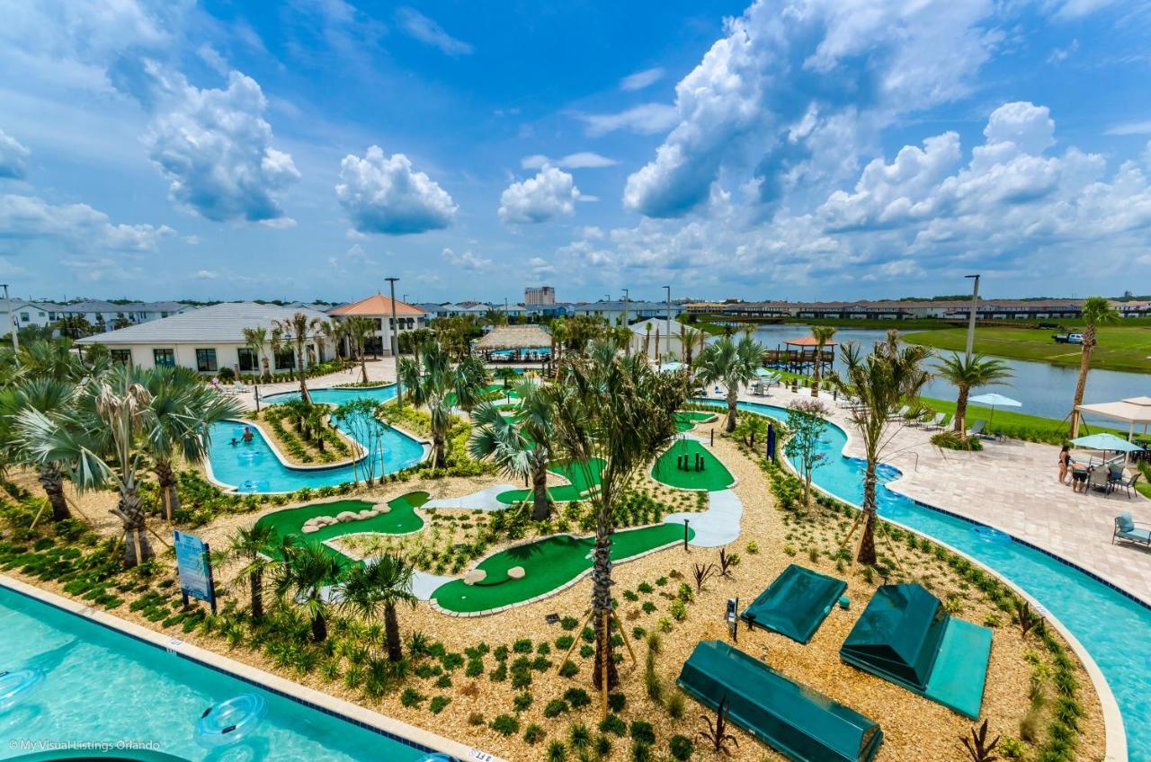 Modern Townhome Wprivate Pool Free Water Park Kissimmee Luaran gambar