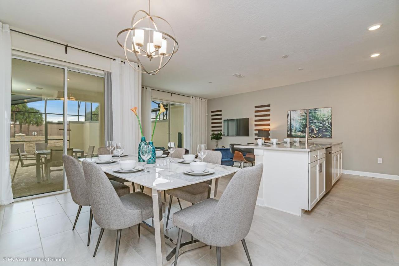 Modern Townhome Wprivate Pool Free Water Park Kissimmee Luaran gambar