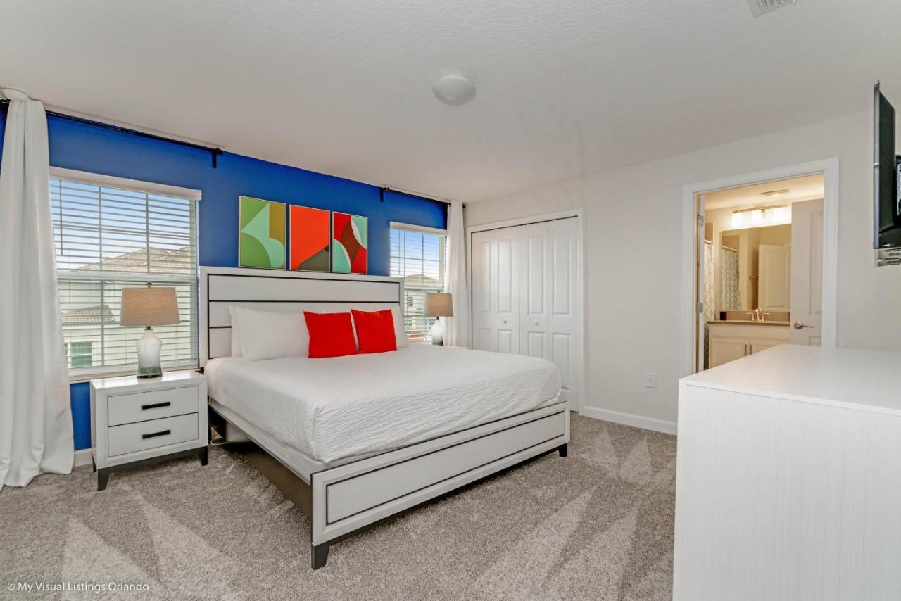Modern Townhome Wprivate Pool Free Water Park Kissimmee Luaran gambar