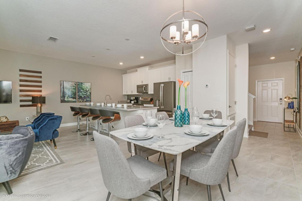 Modern Townhome Wprivate Pool Free Water Park Kissimmee Luaran gambar